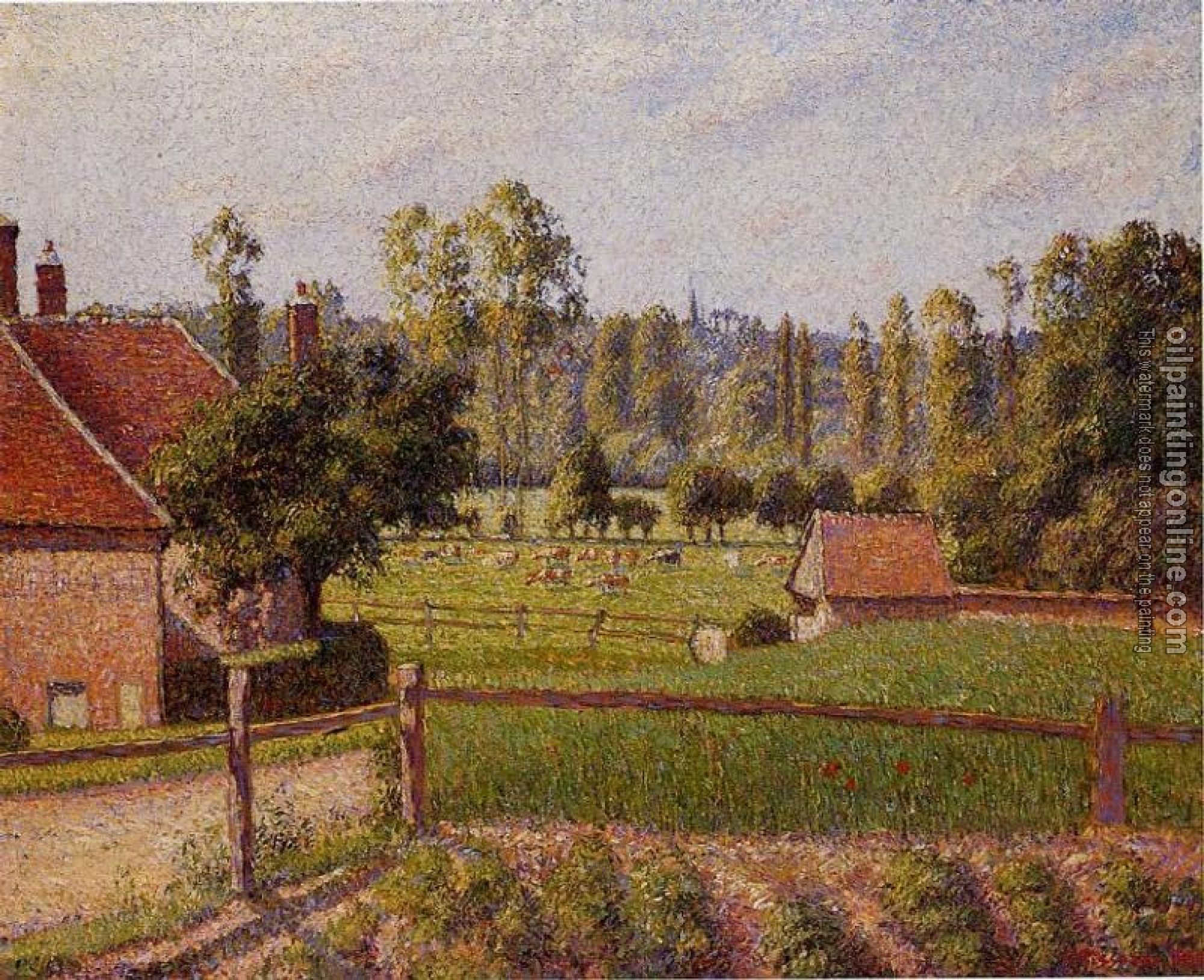 Pissarro, Camille - A Meadow in Eragny